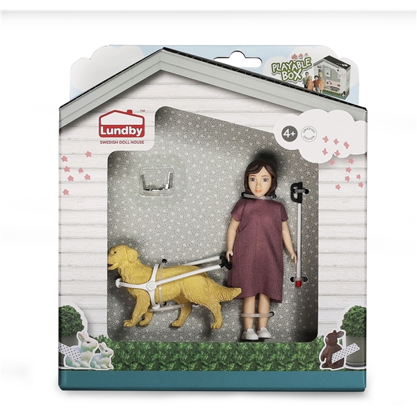 Lundby Dukke Blindestok Hund (Billede 4 af 4)