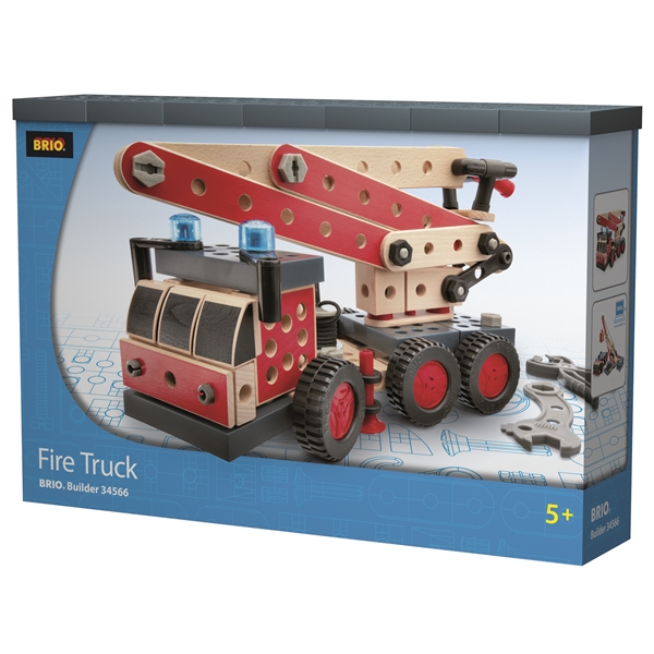 BRIO Builder 345566 Brandbil (Billede 1 af 2)