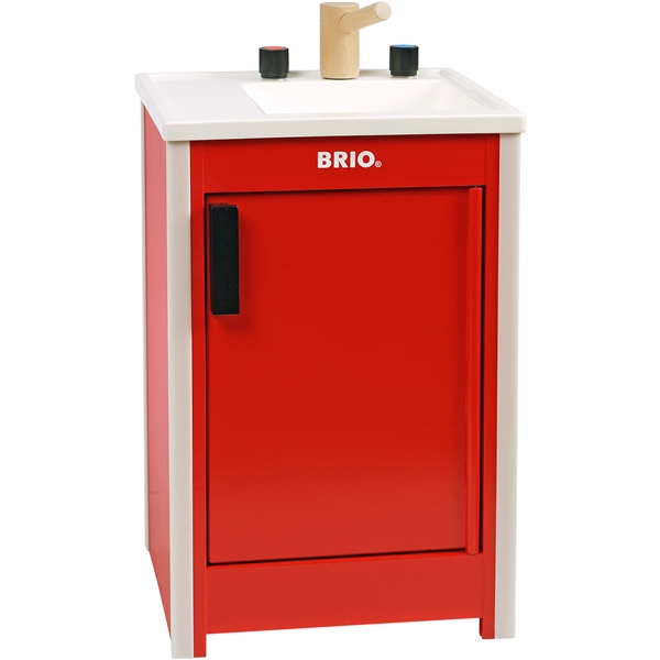 BRIO Køkkenvask, Rød (Billede 1 af 3)