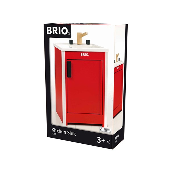 BRIO Køkkenvask, Rød (Billede 2 af 3)