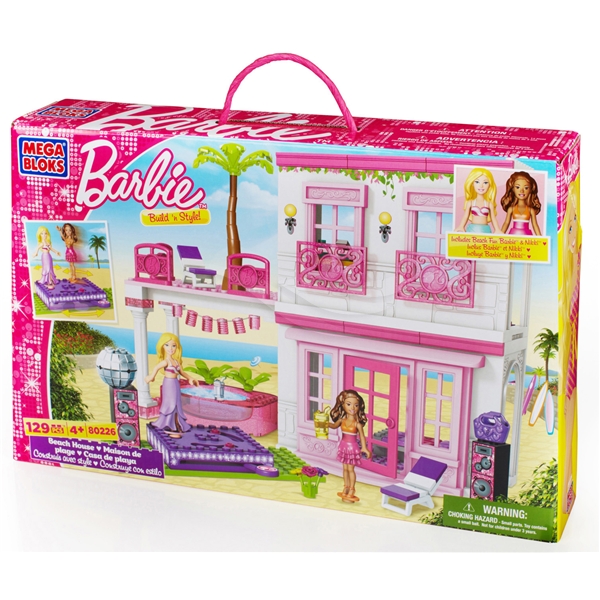 Mega Bloks 80226 Barbie Beach House (Billede 1 af 4)