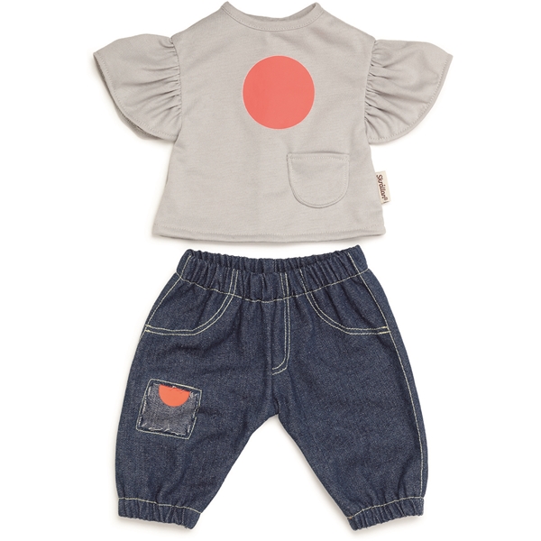 Lillan Jeans & T-Shirt (Billede 1 af 2)