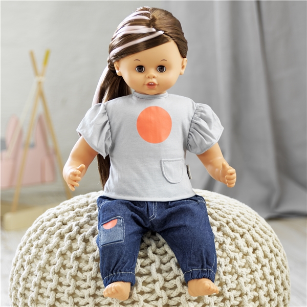 Lillan Jeans & T-Shirt (Billede 2 af 2)