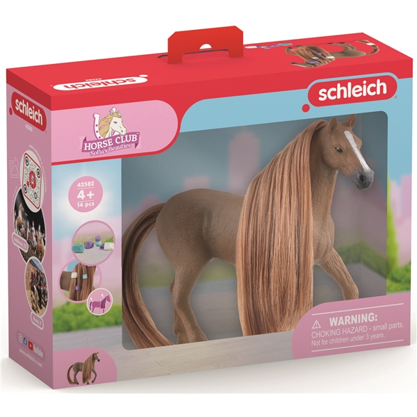 Schleich 42582 SB Engelsk Fuldblodshoppe (Billede 4 af 4)