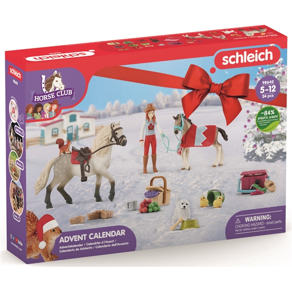 Schleich 98642 Julekalender Horse Club (Billede 1 af 3)