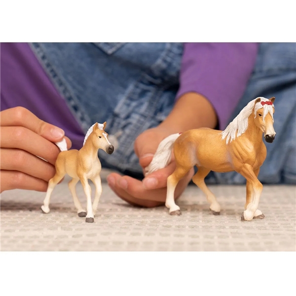 Schleich 13951 Haflinger Foal (Billede 2 af 2)