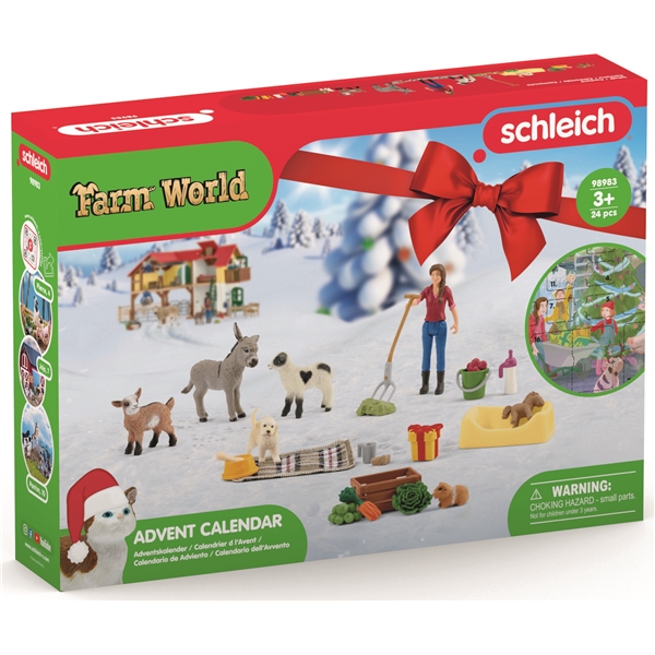 Schleich 98983 Advent Calendar Farm World (Billede 1 af 3)