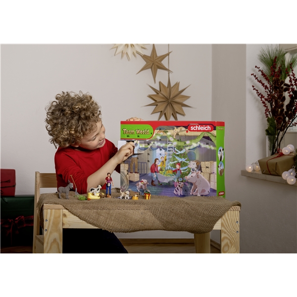 Schleich 98983 Advent Calendar Farm World (Billede 3 af 3)