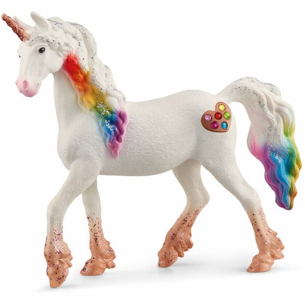Schleich 70726 Rainbow Love Unicorn Mare (Billede 1 af 2)