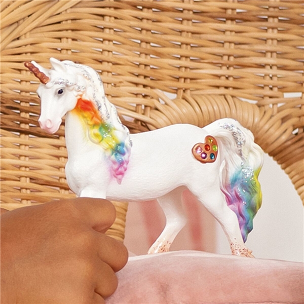 Schleich 70726 Rainbow Love Unicorn Mare (Billede 2 af 2)