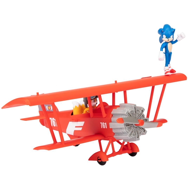 Sonic the Hedgehog 2 Figurer & Flyvemaskine (Billede 3 af 4)