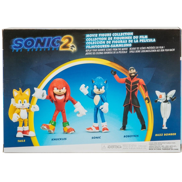 Sonic the Hedgehog 2 Figurer Pakke med 5 stk. (Billede 2 af 2)