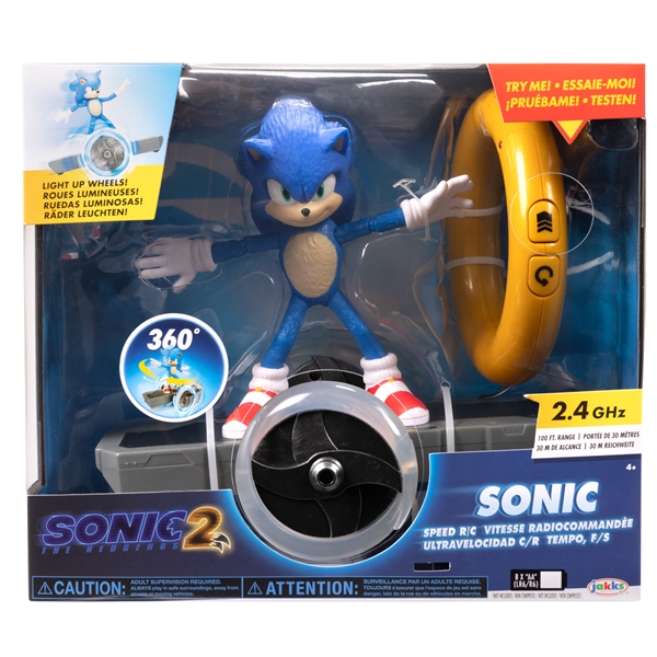 Sonic the Hedgehog 2 Movie Speed RC (Billede 1 af 5)