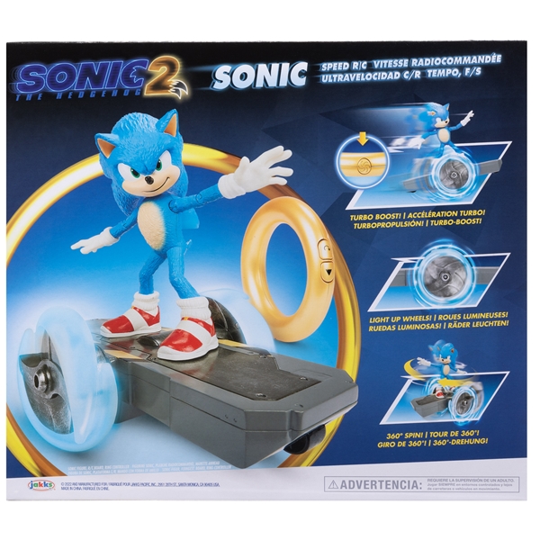 Sonic the Hedgehog 2 Movie Speed RC (Billede 5 af 5)