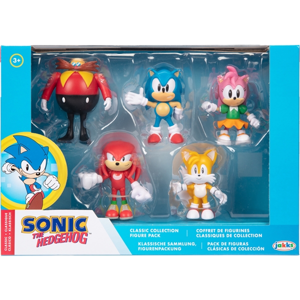 Sonic the Hedgehog Figurer Pakke med 5 stk. (Billede 1 af 2)