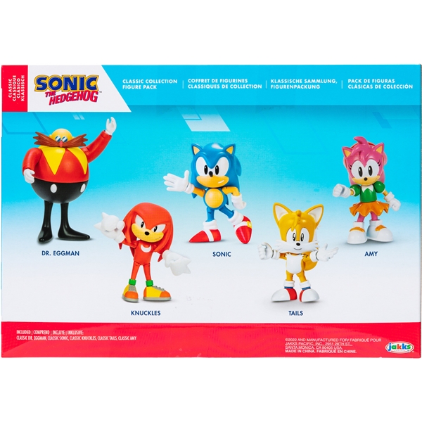 Sonic the Hedgehog Figurer Pakke med 5 stk. (Billede 2 af 2)