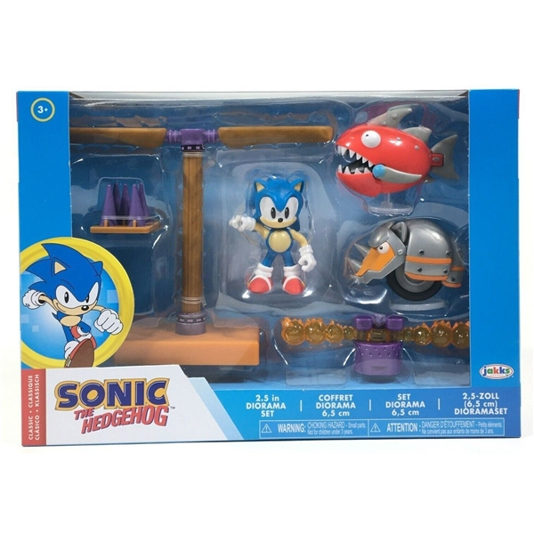 Sonic the Hedgehog Diorama Set W2 (Billede 1 af 2)