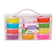 Slime Crystal Box med 12 Farver