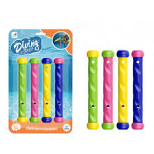 Svømme- og dykkerlegetøj 4 stk. pinde