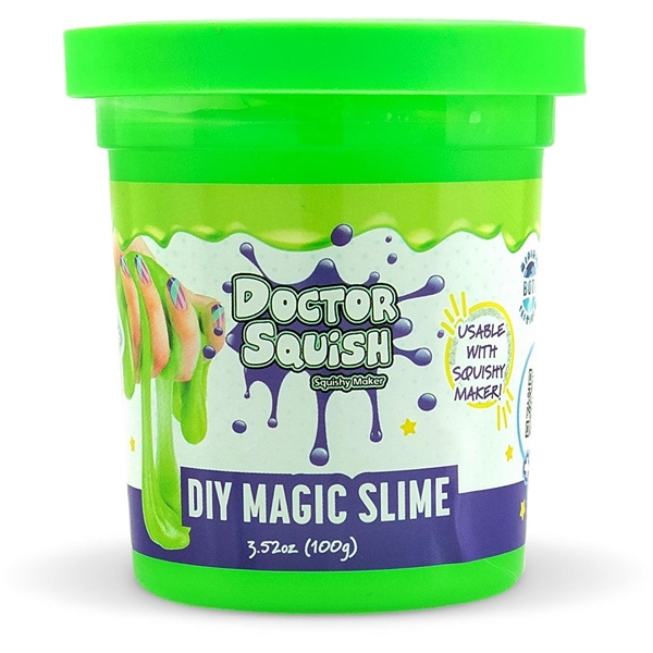 Doctor Squish DIY Magisk Slime Grøn (Billede 2 af 3)