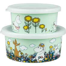 Mumi Eng Snackbox 2-pak grøn