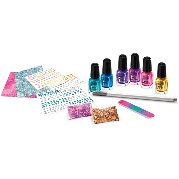 Shimmer n' Sparkle Metallic Rainbow Neglekunst (Billede 2 af 6)