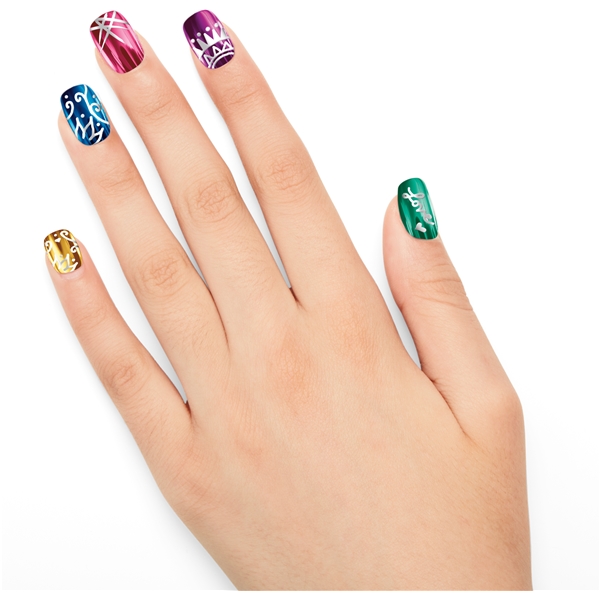 Shimmer n' Sparkle Metallic Rainbow Neglekunst (Billede 5 af 6)