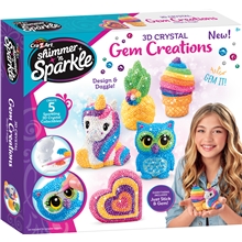 Shimmer n' Sparkle 3D Krystal Juvel Kreationer