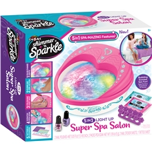 Shimmer n' Sparkle 5-i-1 Lysende Spa Salon