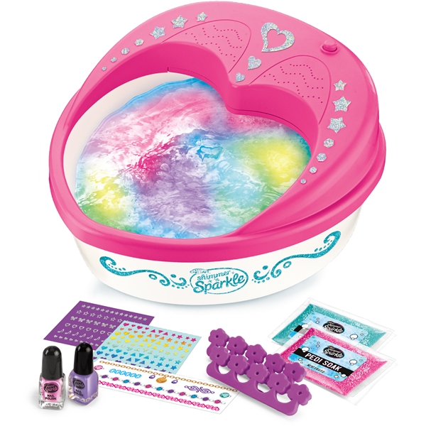 Shimmer n' Sparkle 5-i-1 Lysende Spa Salon (Billede 2 af 6)