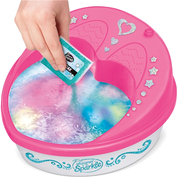 Shimmer n' Sparkle 5-i-1 Lysende Spa Salon (Billede 3 af 6)