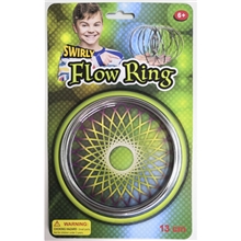 Swirly Flow Ring Metal