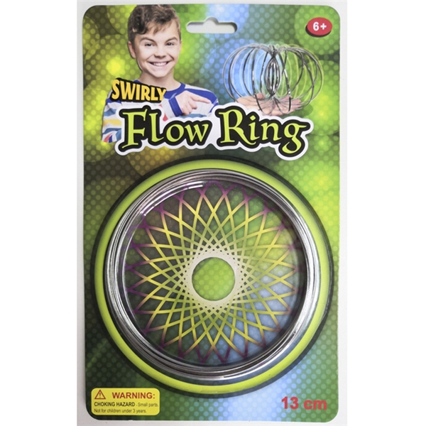Swirly Flow Ring Metal