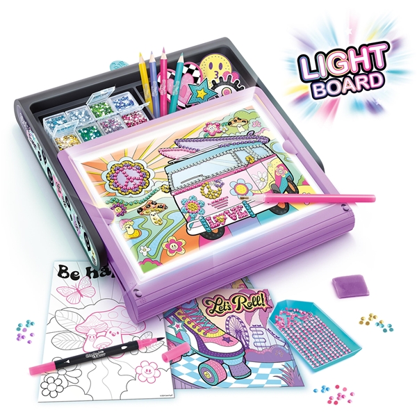 Style 4 Ever Diamond Art 3in1 LED Etui (Billede 2 af 5)