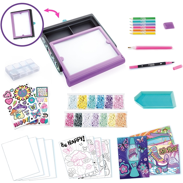 Style 4 Ever Diamond Art 3in1 LED Etui (Billede 3 af 5)