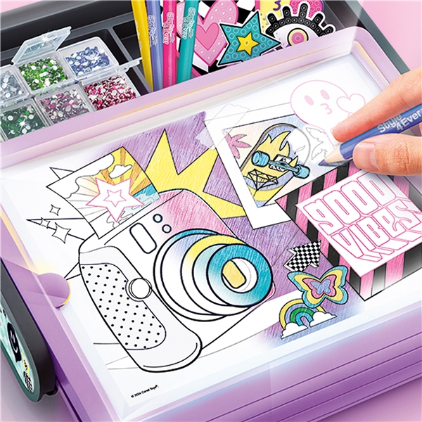 Style 4 Ever Diamond Art 3in1 LED Etui (Billede 5 af 5)