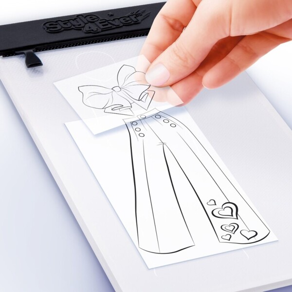 Style 4 Ever Fashion Designer Light-up Pad (Billede 4 af 7)
