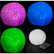 Moon Lampe med Fjernbetjening 13 cm