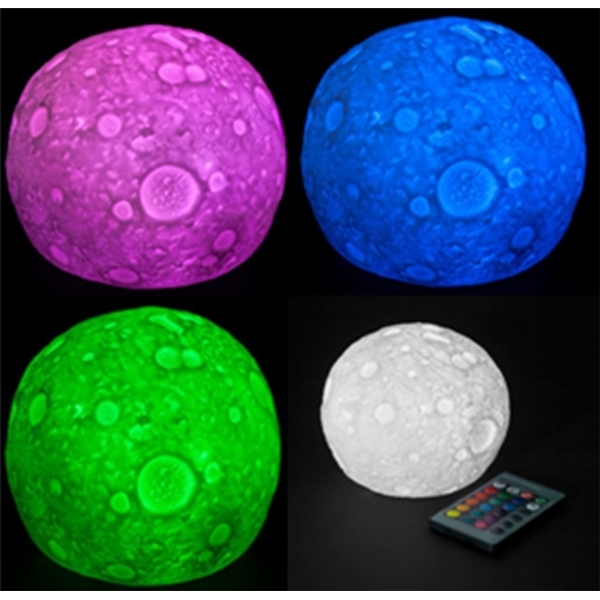 Moon Lampe med Fjernbetjening 13 cm