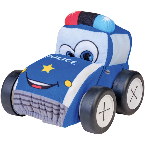 Police R/C Plys Bil Radiostyret 20 cm (Billede 2 af 4)