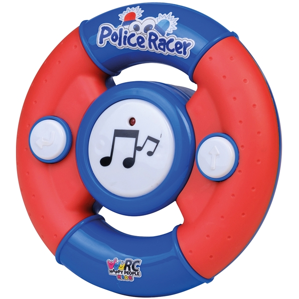 Police R/C Plys Bil Radiostyret 20 cm (Billede 3 af 4)