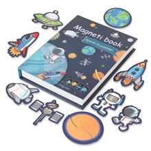 Magnetbog Space World