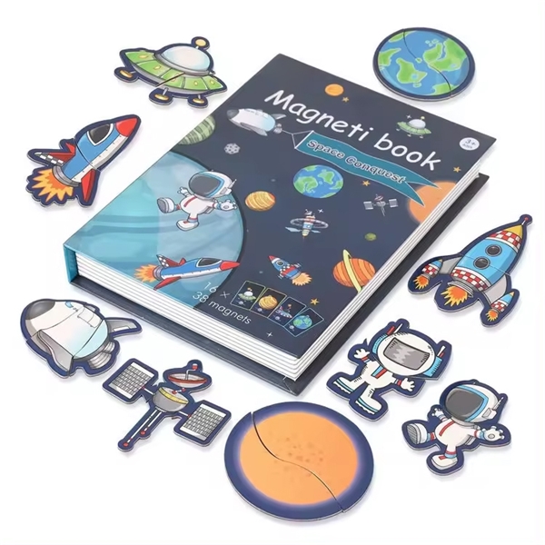 Magnetbog Space World (Billede 1 af 4)