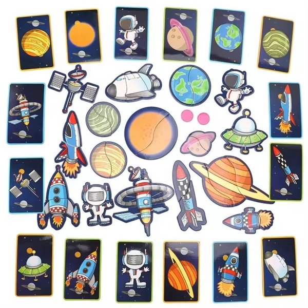Magnetbog Space World (Billede 3 af 4)