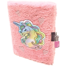 Notesbog med lås Unicorn A5