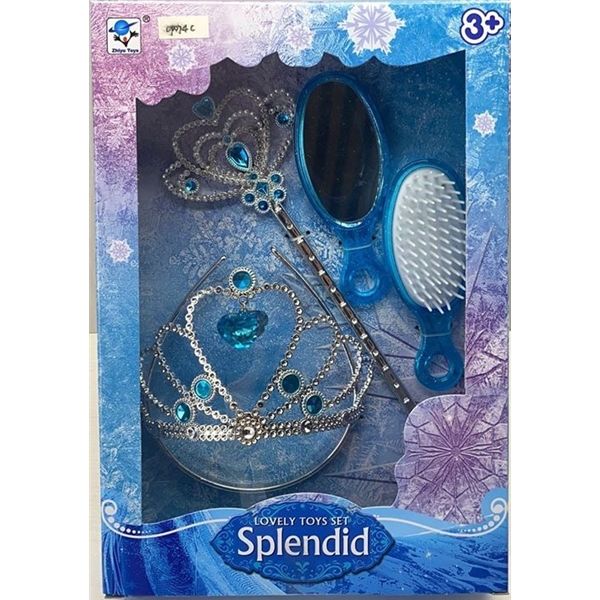 Prinsessen med Tiara, Tryllestav & Spejl
