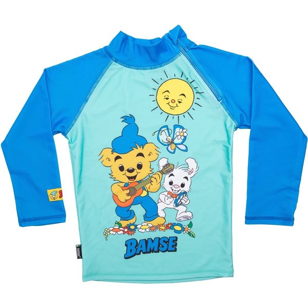 Swimpy UV-Tröja Bamse Turkos (Billede 1 af 4)