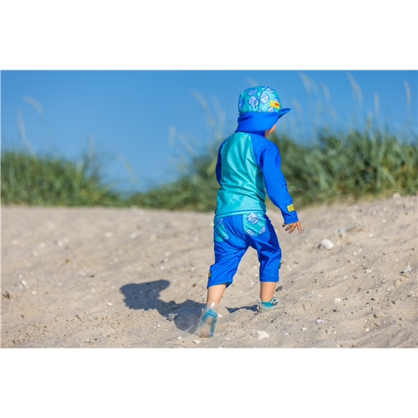 Swimpy UV-Shorts Bamse Turkos (Billede 2 af 2)