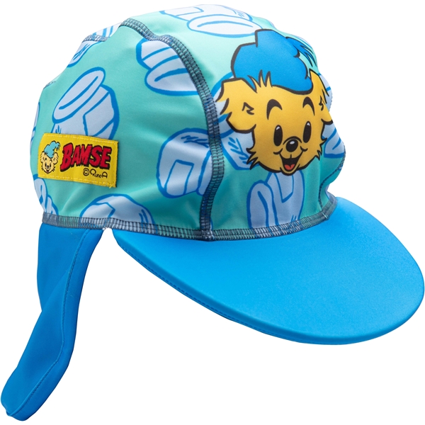 Swimpy UV-Hatt Bamse Turkos (Billede 1 af 3)