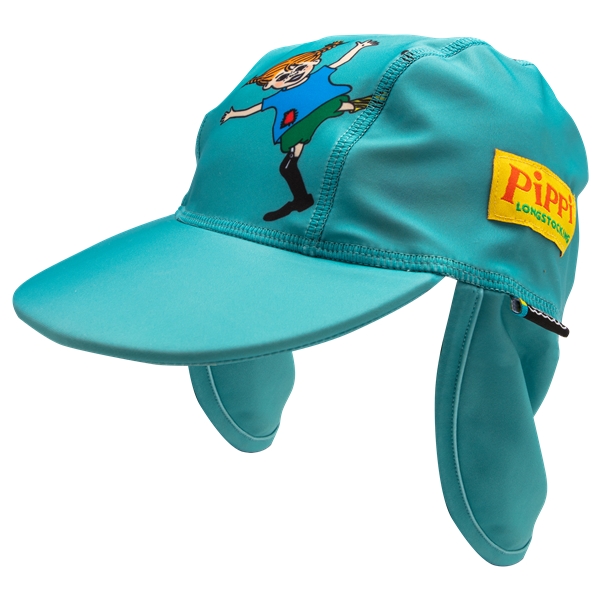 Swimpy UV-hat Pippi Turkis (Billede 1 af 2)
